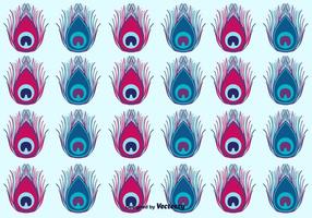 Peacock Pattern Vector