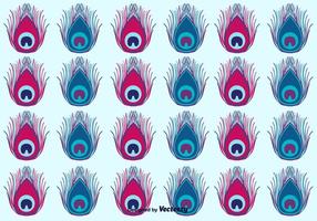 Peacock Pattern Vector