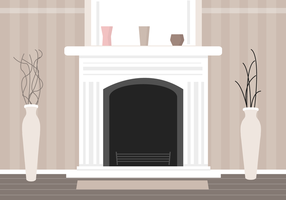 Fireplace Vector