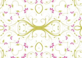 Cute floral pattern vector