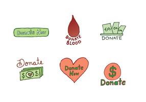 Free Donate Icon Vector Series