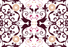 Abstract Floral Seamless Vector