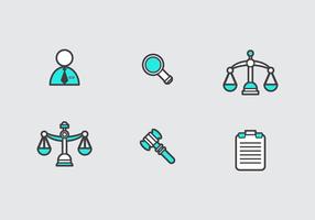 Free Law Office Vector Icons