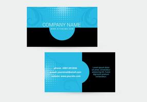 Beautiful business card design vector