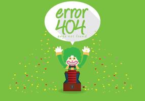 404 Error Vector