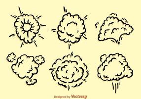 Dust Cloud Explosion  vector