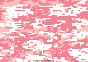 Digital Pink Camo Vector Pattern