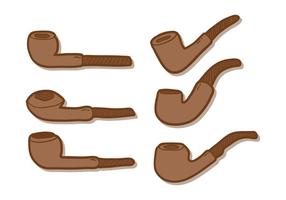 Tobacco Pipe Vector