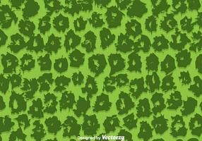 Green Leopard Pattern Vector