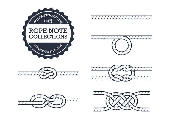 Rope knot on black background. Concept for unity 9050389 Stock Photo at  Vecteezy