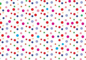 Polka dot pattern vector