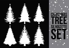 Christmas Tree Silhouette 2 vector