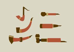 Classic Tobacco Pipes vector