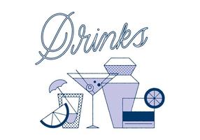 Free Drinks Vector