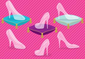 Glass Slipper Vectors