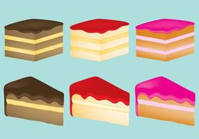 Cake Slices vector