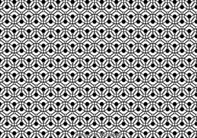 Black And White Circle Pattern vector