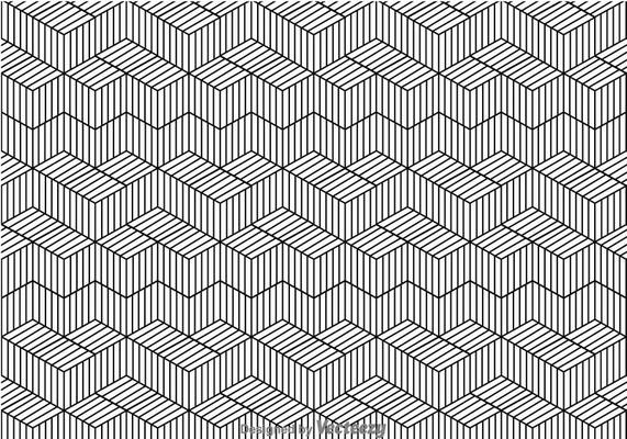 Black And White Line Pattern