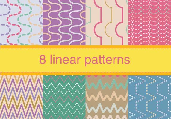 Set of Zig Zag Pattern