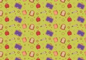 Free School Lunch Vector Pattern 5