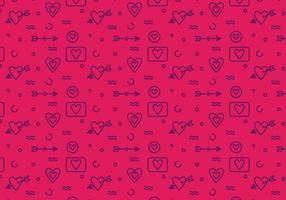 Free Heart Vector Pattern 6