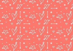 Free Heart Vector Pattern 3