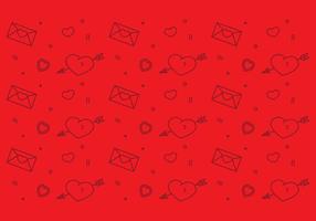 Free Heart Vector Pattern 1