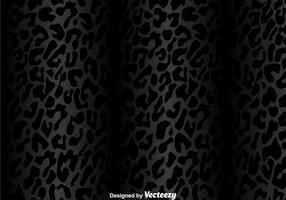 Black Leopard Pattern vector