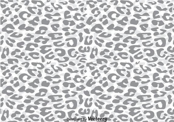 Gray Leopard Pattern