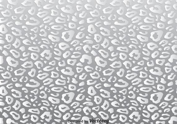 White Paper Leopard Pattern
