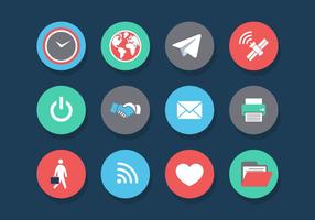 Internet of Things Icon Set vector