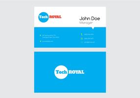 Creative Visiting Card vector