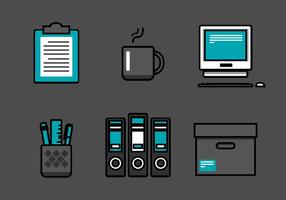 Vector Office Icon Set