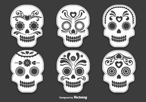 Ilustración De Vector De Calaveras Decorativas Del Día De Los Muertos  Ilustraciones svg, vectoriales, clip art vectorizado libre de derechos.  Image 111833069