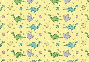 Free Dinosaur Pattern 4 vector