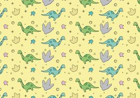 Free Dinosaur Pattern 4 vector