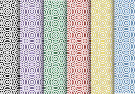 Creative Circle Vector Pattern