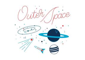 Free Outer Space Vector