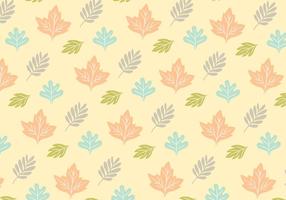 Leafy Pattern Background Vector