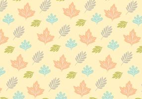 Leafy Pattern Background Vector