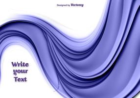 Abstract purple flowing wave vector