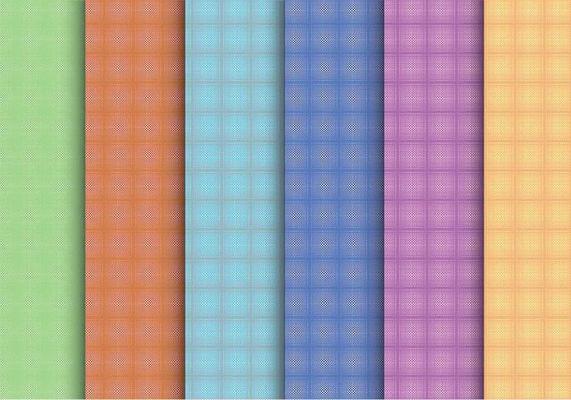 Creative Plaid Pattern Vectors