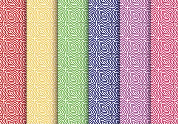 Colorful Swirl Pattern Vectors