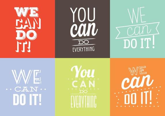 Typographic Illustrations