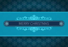 Merry christmas blue background
