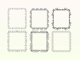Decorative Frame Set vector