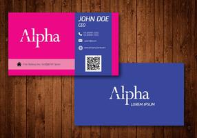 Creative Business Card vector