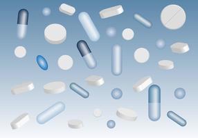 Free Tablets And Capsules Vector