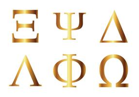 Free Greek Alphabet Vector Icon