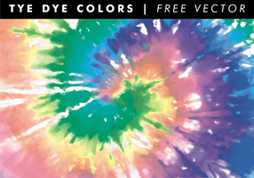 Tye Dye Colors Background Free Vector